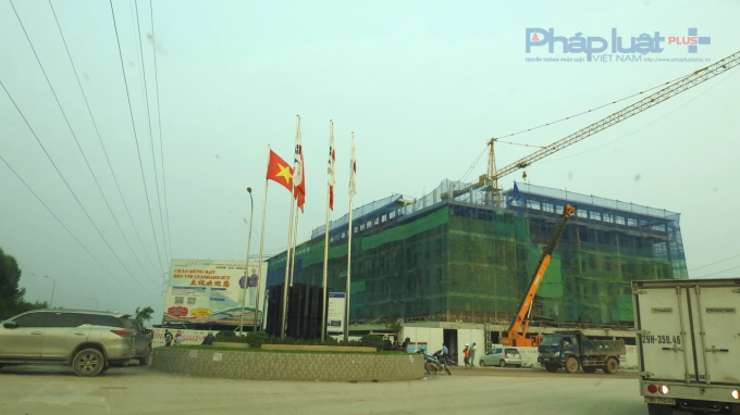Công ty Luxshase - ICT Việt Nam cho lưu trú bất hợp pháp 1.572 lao động ở Bắc Giang