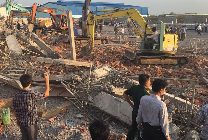 Vụ sập tường khiến 10 người chết ở Đồng Nai: Bắt khẩn cấp Giám đốc đơn vị thi công