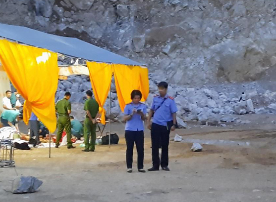 Hé lộ nguyên nhân về vụ tai nạn lao động làm 3 người chết ở mỏ đá tại Điện Biên?