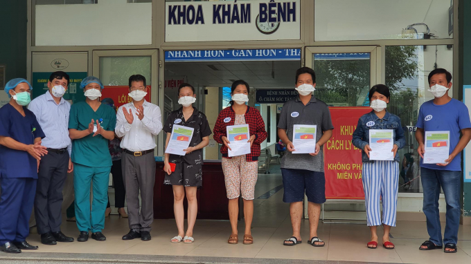 Thêm 5 bệnh nhân mắc Covid-19 tại Đà Nẵng được cho phép xuất viện
