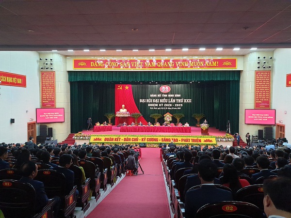 Khai mạc Đại hội Đảng bộ tỉnh Ninh Bình: Kỳ vọng về một nhiệm kỳ mới khởi sắc