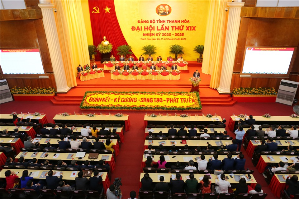 Sáng nay Đại hội Đảng bộ tỉnh Thanh Hoá lần thứ XIX chính thức khai mạc