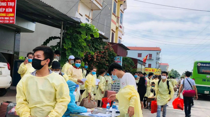 Không có việc 500 công nhân Thái Nguyên về từ Bắc Giang trốn cách ly