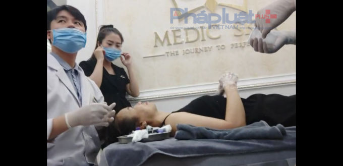 Hà Nội: Viện thẩm mỹ Medic-skin “lén lút” hoạt động