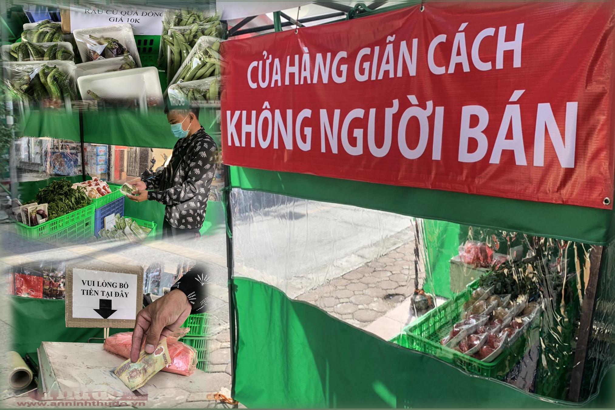  Cửa hàng rau quả không người bán, không cần giám sát đầu tiên ở Hà Nội