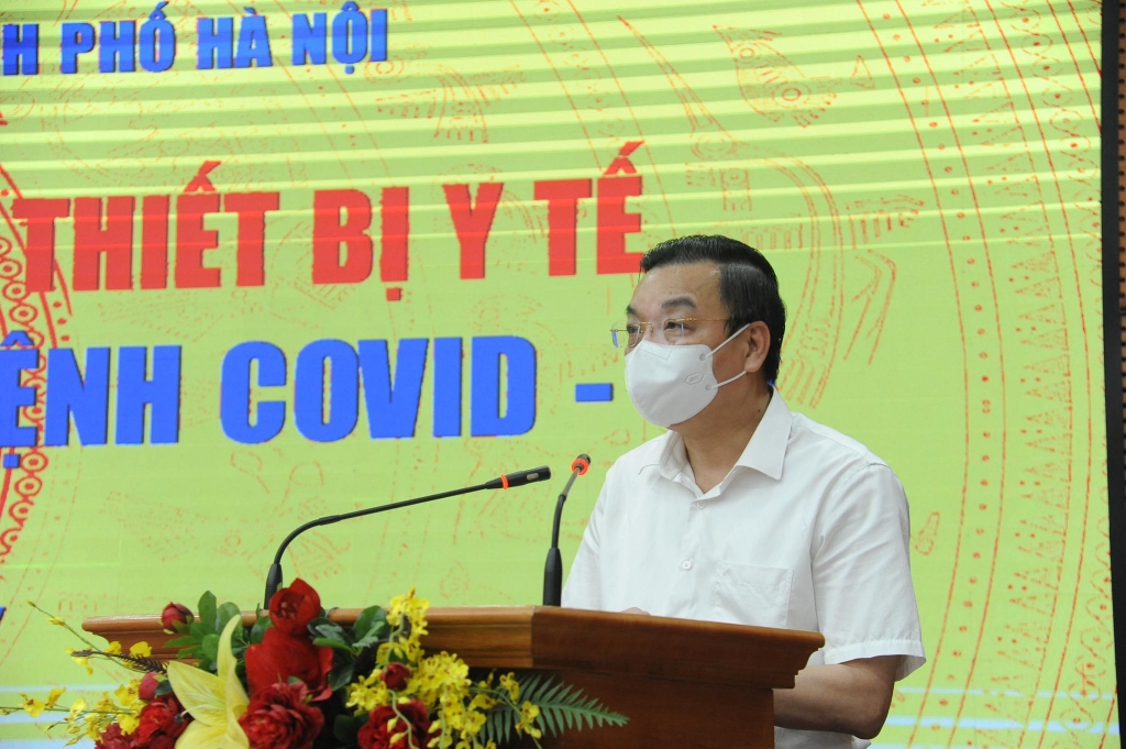 Chủ tịch UBND TP Hà Nội Chu Ngọc Anh: Sự chung tay của các doanh nghiệp đã 