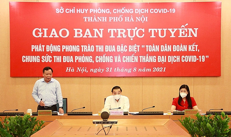 Chủ tịch UBND TP Hà Nội Chu Ngọc Anh: Tận tâm, tận lực kiểm soát dịch bệnh, phục vụ tốt nhất Nhân dân