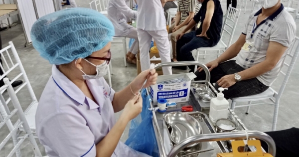 Hải Phòng: Phân bổ và tổ chức tiêm 100.000 liều vaccine AstraZeneca từ ngày 15/9