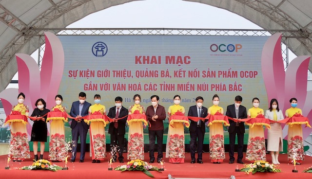 Hơn 1.000 sản phẩm OCOP của 25 tỉnh thành quy tụ tại Hà Nội
