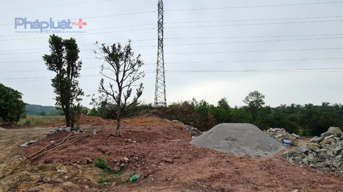 Xuất hiện tình trạng san gạt và xây dựng trái phép trên đất nông nghiệp ở TP Cẩm Phả