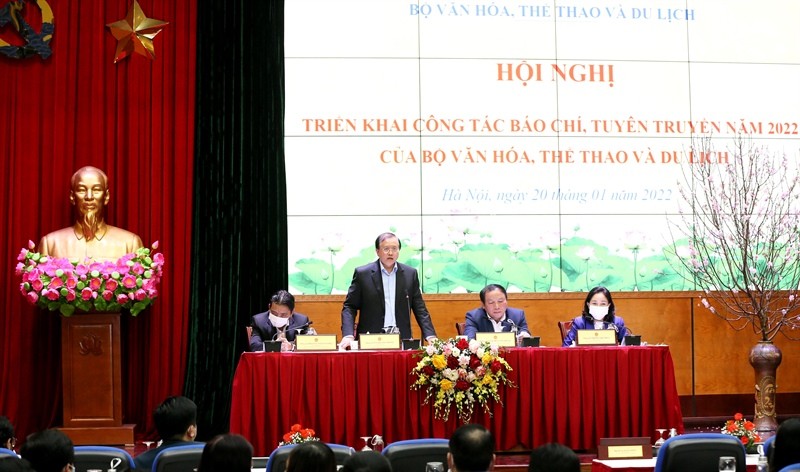Bộ trưởng Bộ VHTTDL Nguyễn Văn Hùng: Khẩn trương xây dựng đề án giải báo chí về văn hóa