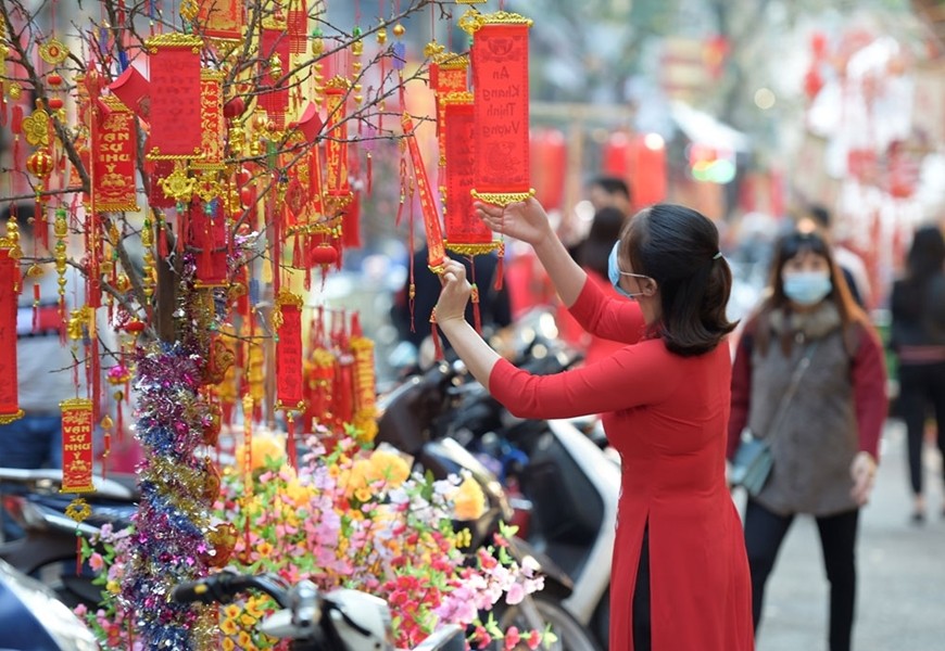 Phân luồng giao thông tổ chức chợ hoa xuân Tết Nhâm Dần 2022