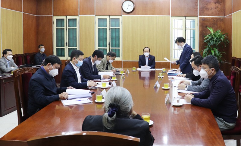 Thường trực HĐND TP Hà Nội chỉ đạo giải quyết dứt điểm hai vụ việc trong tháng 2/2022