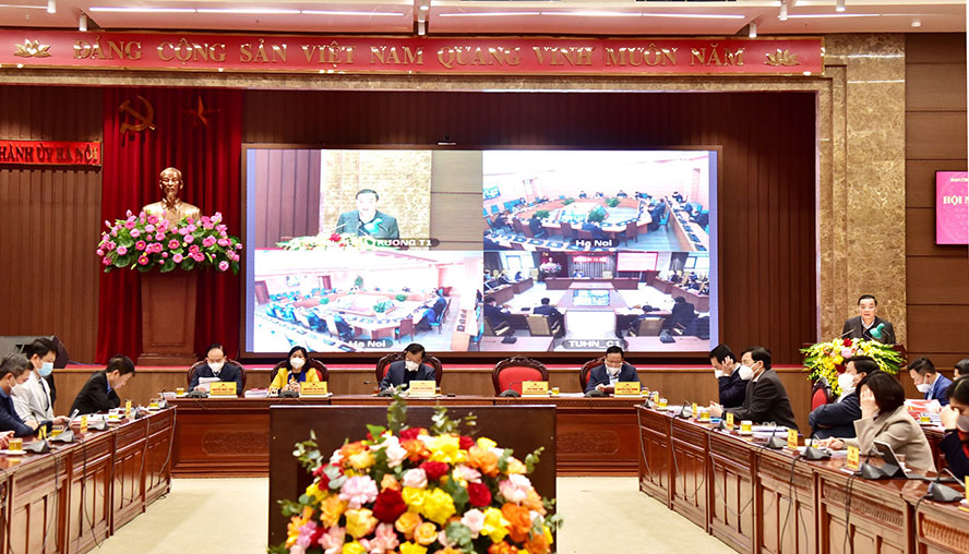 Bế mạc Hội nghị lần thứ bảy, Ban Chấp hành Đảng bộ thành phố Hà Nội
