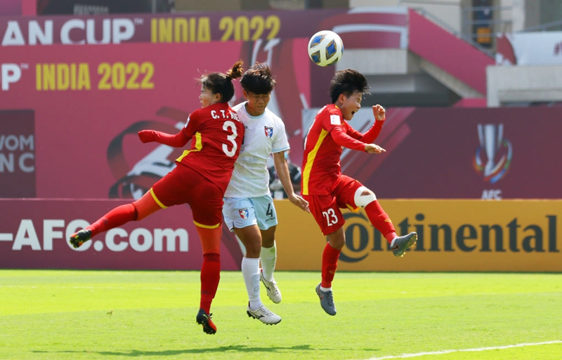 Đánh bại đội tuyển nữ Đài Loan (Trung Quốc), đội tuyển nữ Việt Nam chính thức giành vé dự World Cup 2023