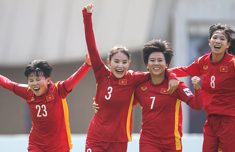 Đội tuyển bóng đá nữ Việt Nam được thưởng hơn 8 tỷ đồng sau khi giành vé dự World Cup