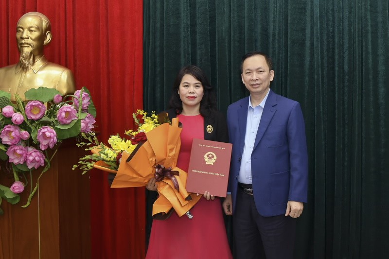 Công bố quyết định bổ nhiệm Phó Vụ trưởng Vụ Truyền thông Ngân hàng Nhà nước Việt Nam