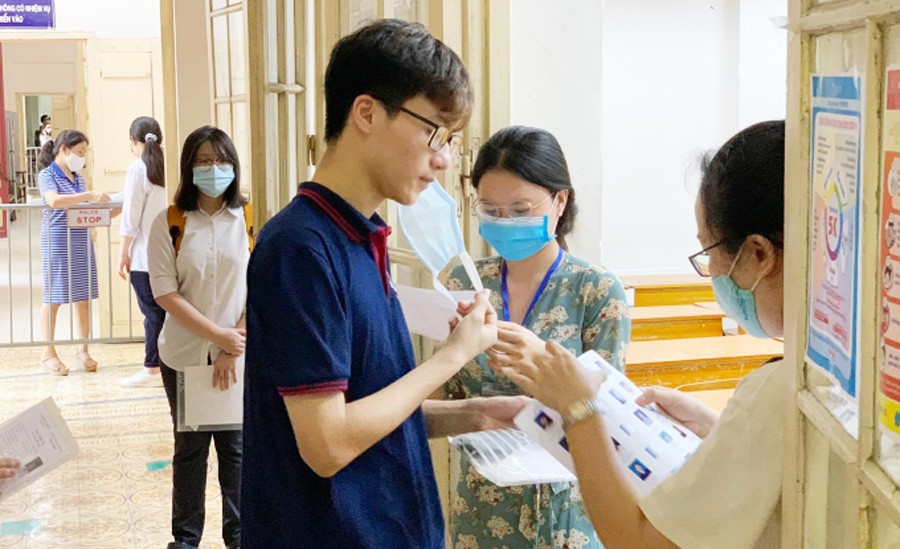 Nhiều thí sinh của Hà Nội đạt điểm cao kỳ thi tốt nghiệp THPT năm 2022