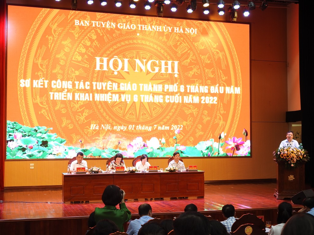 Phó Bí thư Thành ủy Hà Nội Nguyễn Văn Phong: Ngành Tuyên giáo Thủ đô tuyên truyền, quán triệt Nghị quyết 15-NQ/TƯ đồng bộ, thực chất, hiệu quả