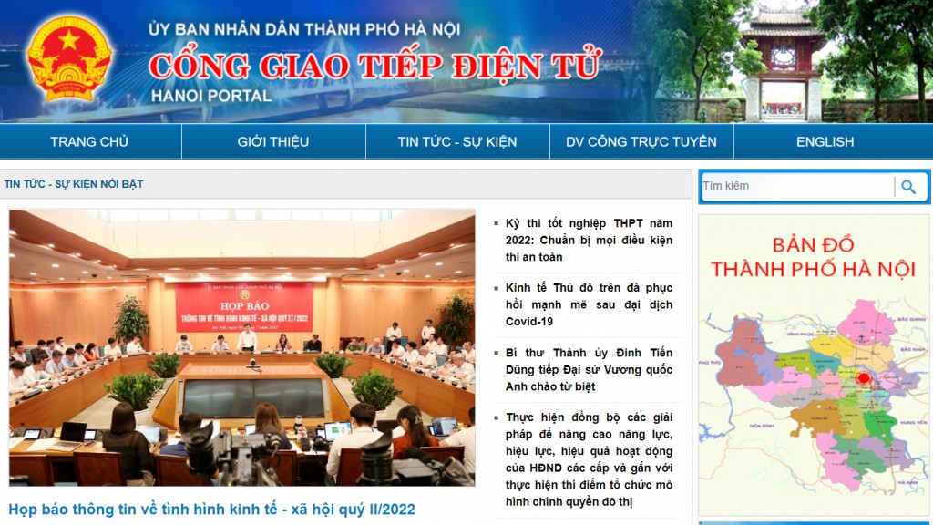 Thành lập Trung tâm Báo chí Thủ đô trên cơ sở tổ chức lại Cổng giao tiếp điện tử Hà Nội