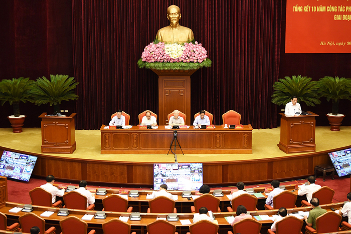 Tổng Bí thư Nguyễn Phú Trọng chủ trì tổng kết 10 năm công tác phòng, chống tham nhũng, tiêu cực