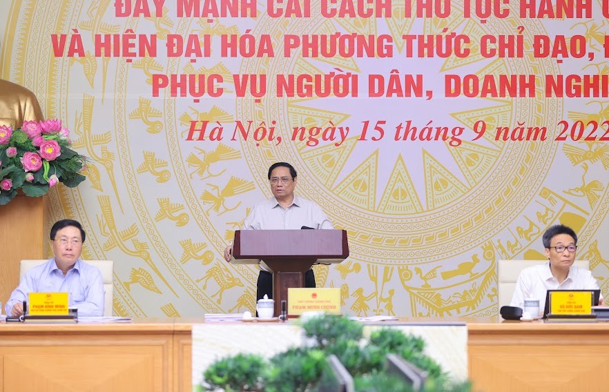 Thủ tướng Chính phủ Phạm Minh Chính: Nếu không nỗ lực đẩy mạnh cải cách, hiện đại hóa công tác chỉ đạo, điều hành thì sẽ tụt hậu