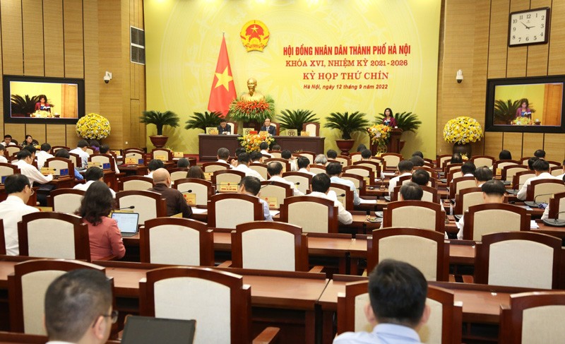 Kỳ họp cuối năm 2022 của HĐND TP Hà Nội sẽ khai mạc ngày 5/12