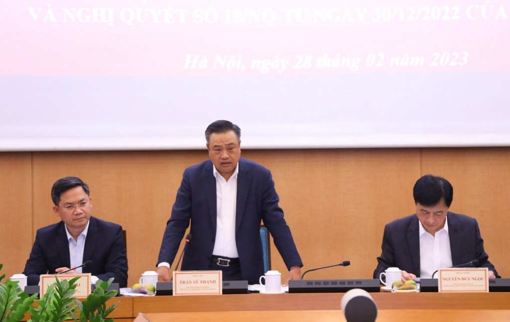 Chủ tịch UBND TP Trần Sỹ Thanh: Hà Nội tiếp tục đặt kỷ cương hành chính lên hàng đầu