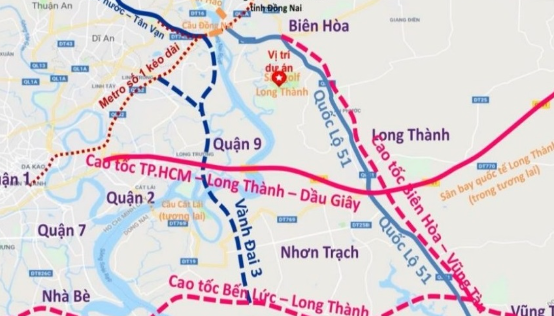 Phê duyệt dự án thành phần 1 Cao tốc Biên Hòa - Vũng Tàu