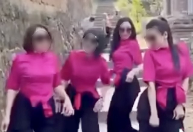 Xử phạt người đăng clip 4 người nhảy nhót tại Chùa Bổ Đà