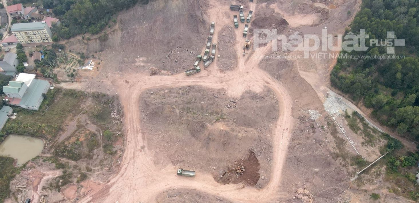 Một công ty ở Bắc Giang khai thác 11.599m3 đất mà không “đăng ký”