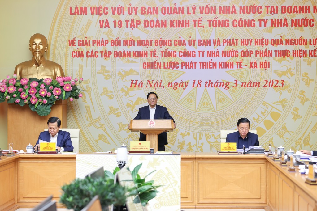 Thủ tướng Phạm Minh Chính: Phát huy hiệu quả nguồn lực đầu tư của các tập đoàn, tổng công ty
