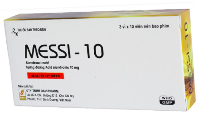 Vi phạm trong kê khai lại giá, công ty sản xuất thuốc Messi-10 bị phạt hơn 300 triệu đồng
