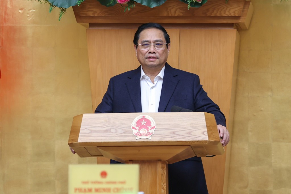 Thủ tướng Phạm Minh Chính: Không để tình trạng văn bản pháp luật vừa xây dựng xong đã lạc hậu