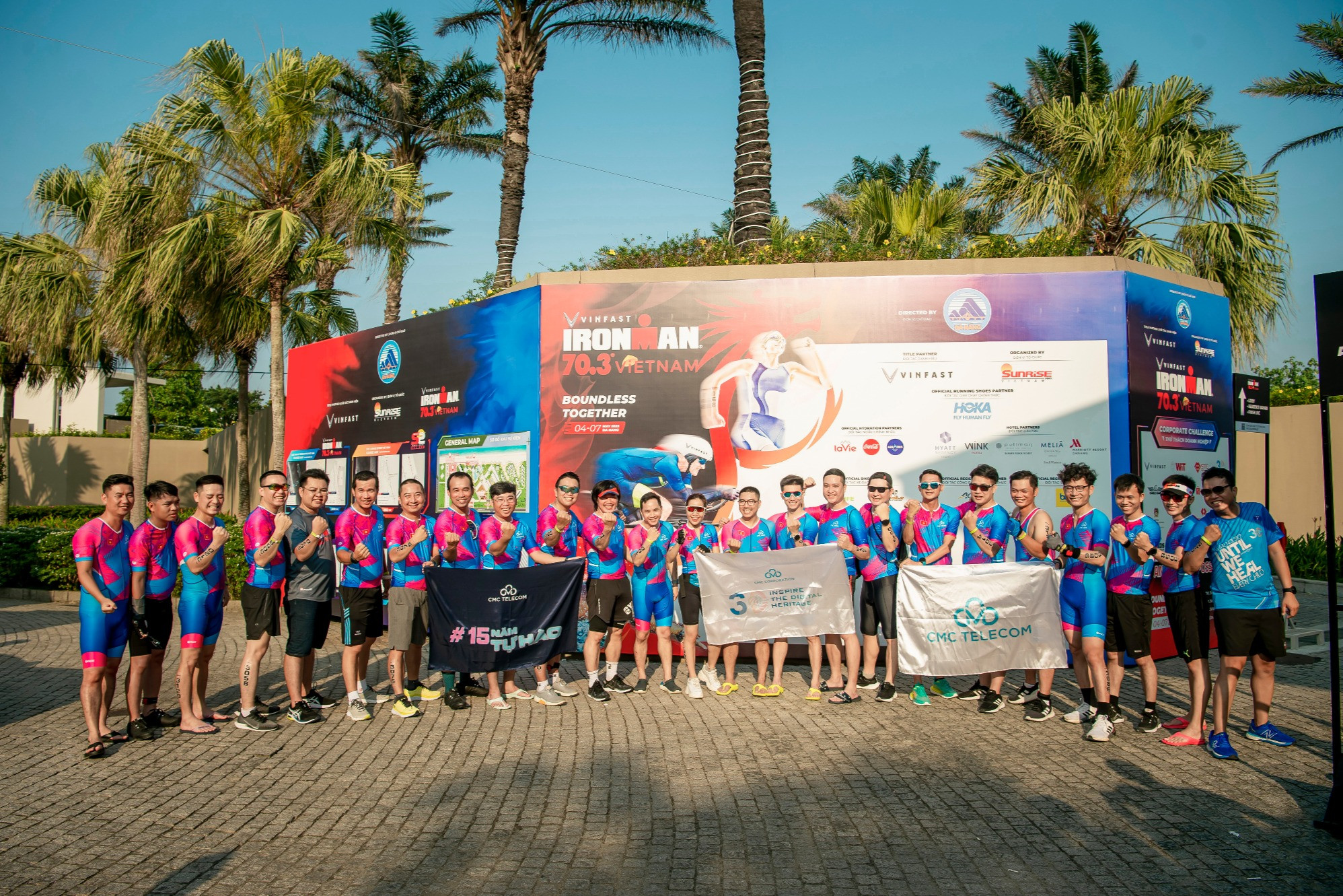 15 năm CMC Telecom: Dàn Ironman đổ bộ bờ biển Đà Nẵng